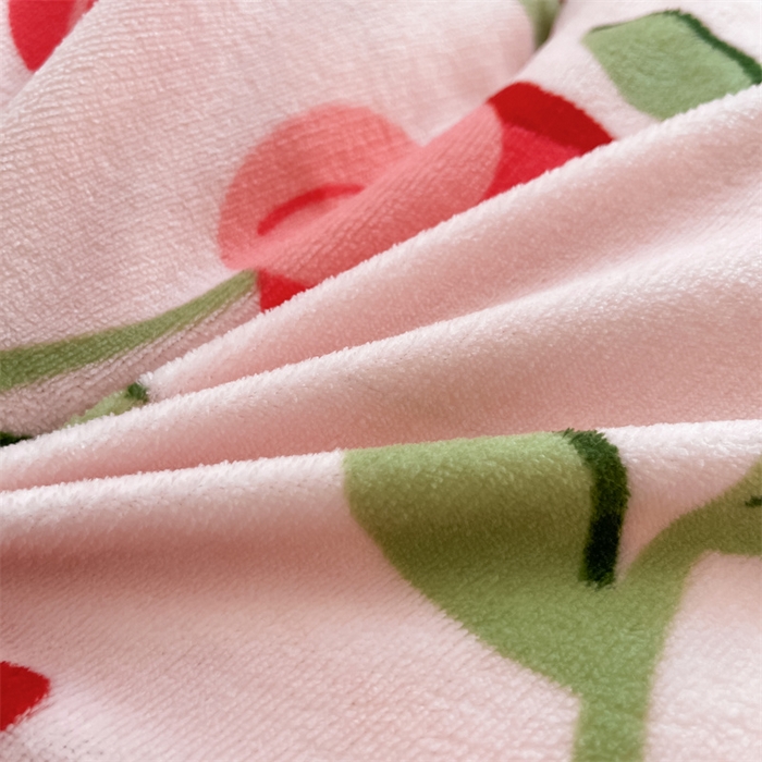 91家纺网 家纺一手货源 找家纺 寻米 2025新款高克重加厚保暖牛奶绒四件套-第二批 野见花兔