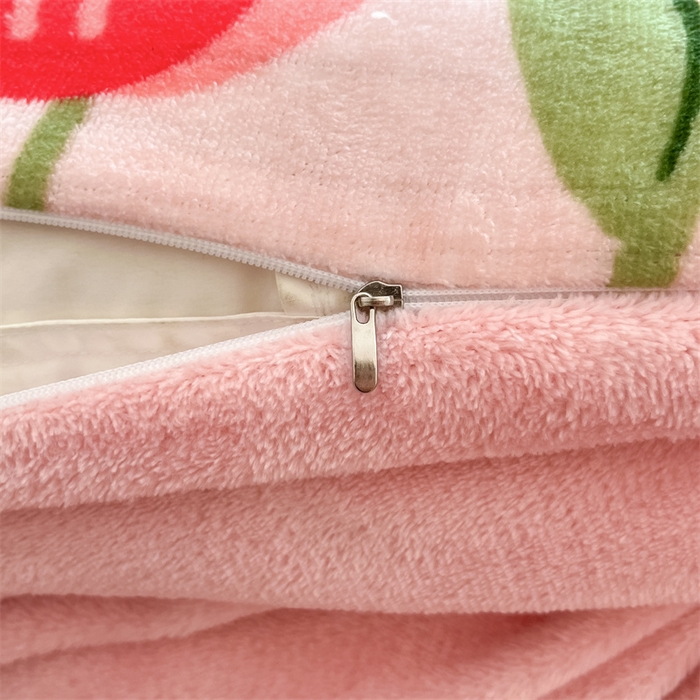 91家纺网 家纺一手货源 找家纺 寻米 2025新款高克重加厚保暖牛奶绒四件套-第二批 野见花兔