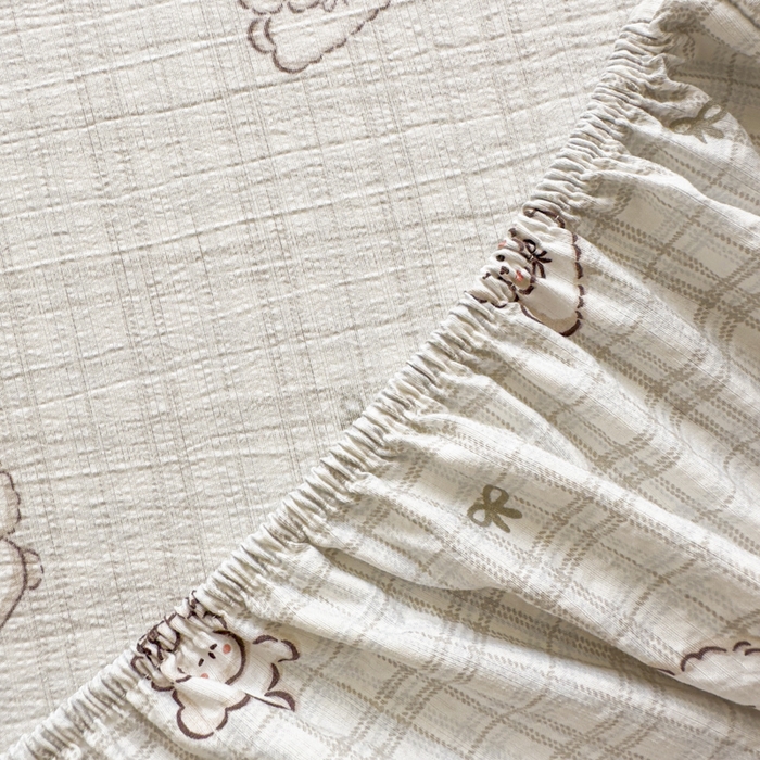 91家纺网 家纺一手货源 找家纺 （总）爱彼家纺 2025新款水洗水洗棉印花床笠单品床笠床笠三件套风格二