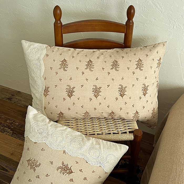 91家纺网 家纺一手货源 找家纺 梵克保罗 2025新款亚麻复古花边系列四件套 繁花