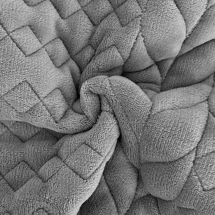 91家纺网 家纺一手货源 找家纺 梦舒羽 2025新款牛奶绒花边夹棉枕套单人宿舍枕芯套枕头套一对-轻奢 花边轻奢款-星辰灰