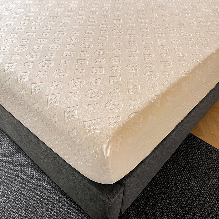 91家纺网 家纺一手货源 找家纺 （总）曼陀罗 2025秋冬新款牛奶绒纯色单床笠 床笠单件-爱乐维