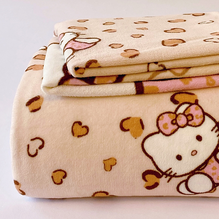 91家纺网 家纺一手货源 找家纺 （总）葡萄家 2025年新款牛奶绒印花单床单萌系卡通床单款