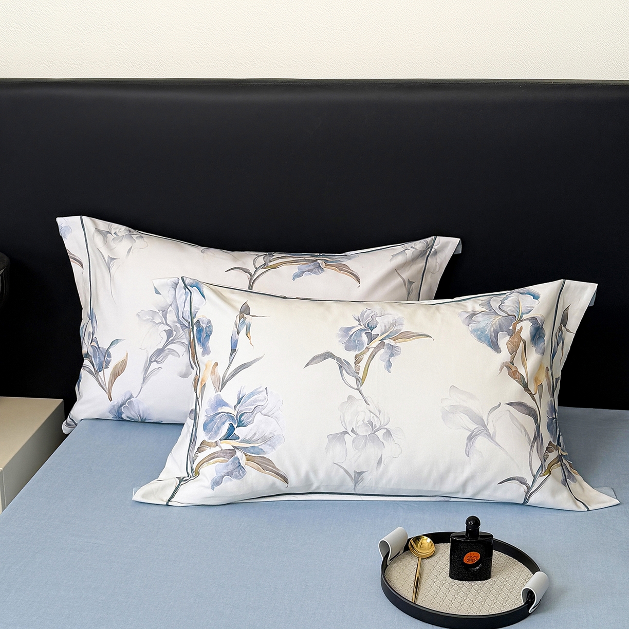 91家纺网 家纺一手货源 找家纺 梵克保罗 2025秋冬新款数码印花全棉磨毛单被套三件套四件套系列 思瑾