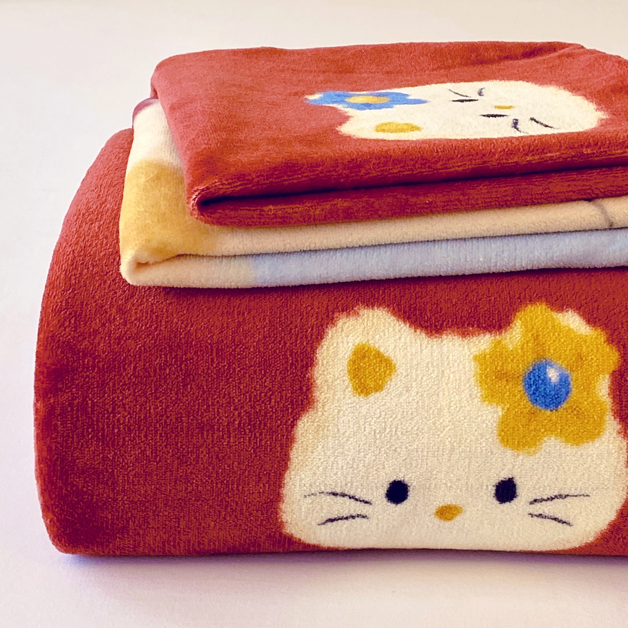 91家纺网 家纺一手货源 找家纺 （总）葡萄家 2025年新款牛奶绒印花单床单萌系卡通床单款