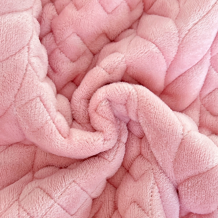 91家纺网 家纺一手货源 找家纺 梦舒羽 2025新款牛奶绒夹棉枕套情侣双人加长枕芯套枕头套-轻奢 轻奢包边款-浪漫粉