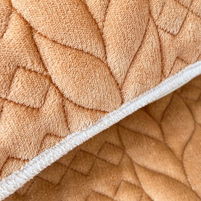 91家纺网 家纺一手货源 找家纺 梦舒羽 2025新款牛奶绒夹棉枕套情侣双人加长枕芯套枕头套-轻奢 轻奢包边款-奶茶咖