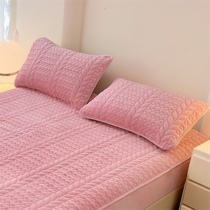 91家纺网 家纺一手货源 找家纺 （总）梦舒羽 2025新款牛奶绒夹棉枕套单人宿舍枕芯套枕头套一对-轻奢