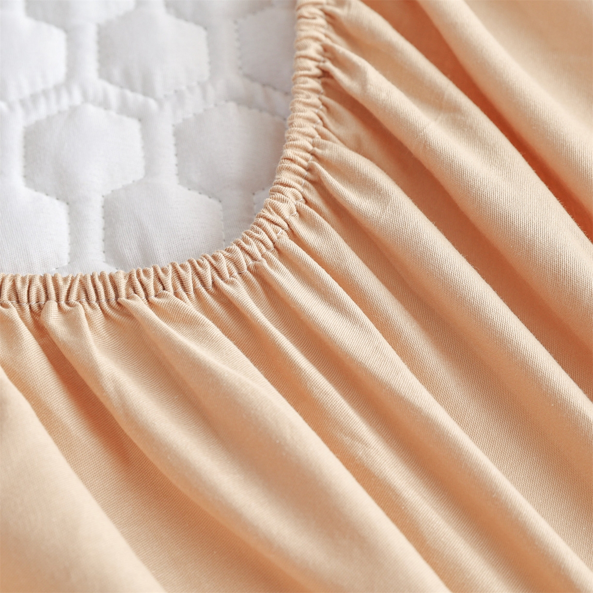 91家纺网 家纺一手货源 找家纺 （总）恒爱家纺 2025新款全棉绗绣单品床笠