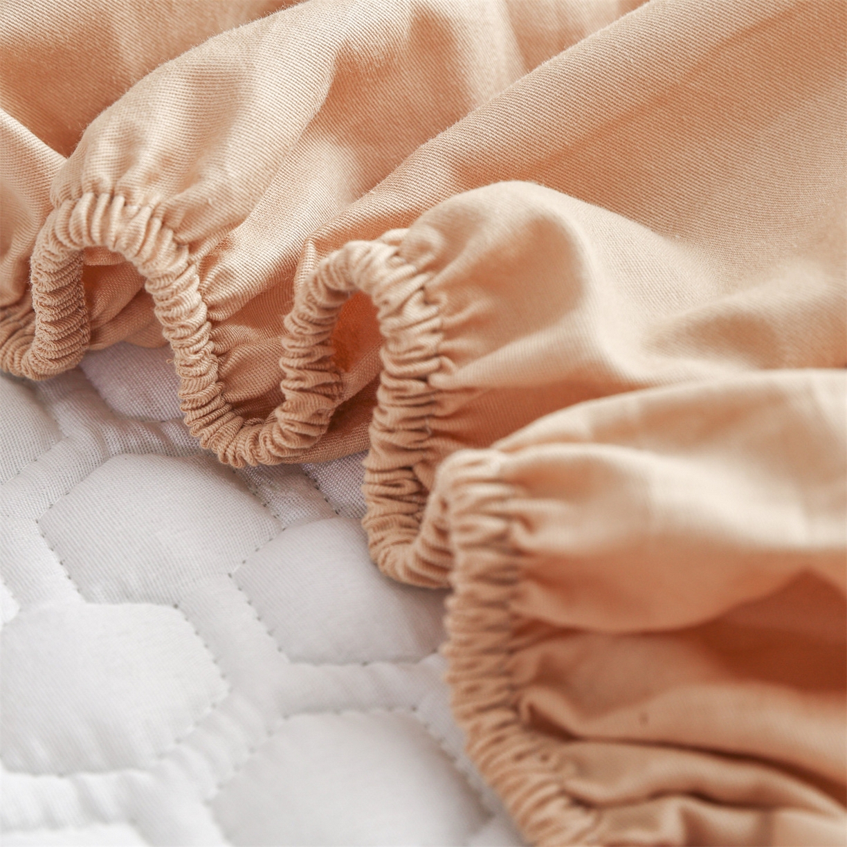 91家纺网 家纺一手货源 找家纺 （总）恒爱家纺 2025新款全棉绗绣单品床笠