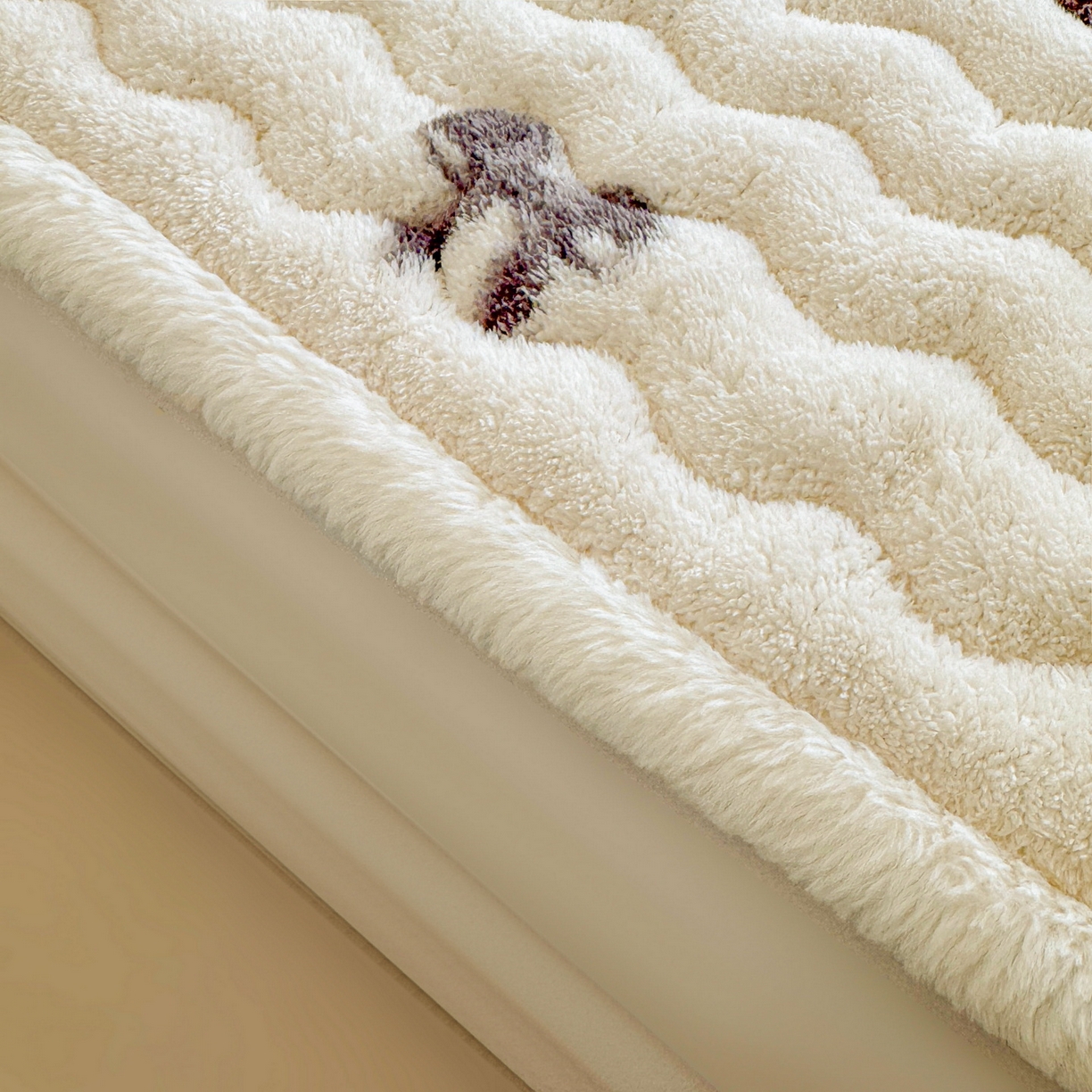 91家纺网 家纺一手货源 找家纺 （总）LIFE.丽芙 2025秋冬新款A类北极绒保暖加厚夹棉枕套