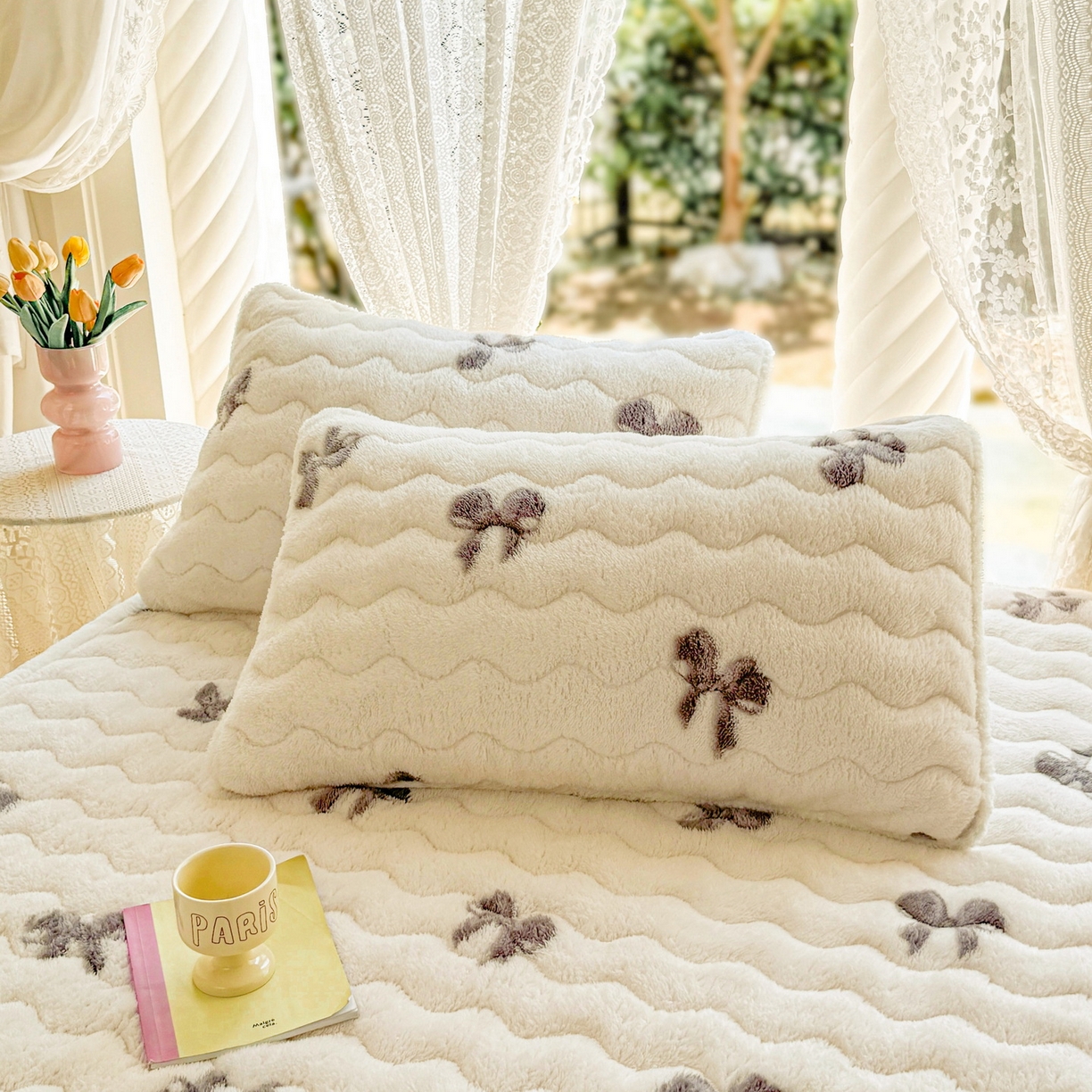 91家纺网 家纺一手货源 找家纺 （总）LIFE.丽芙 2025秋冬新款A类北极绒保暖加厚夹棉枕套