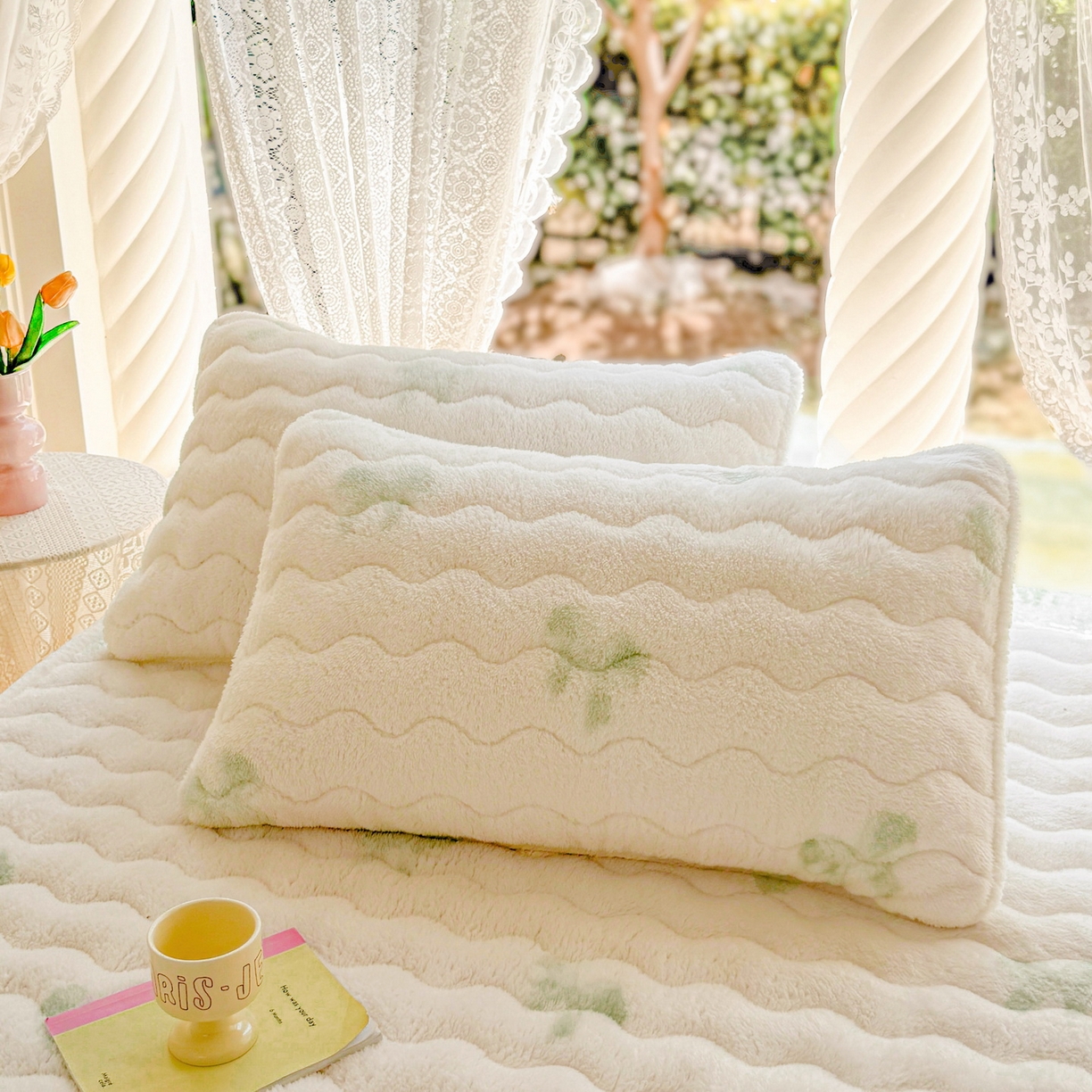 91家纺网 家纺一手货源 找家纺 （总）LIFE.丽芙 2025秋冬新款A类北极绒保暖加厚夹棉枕套