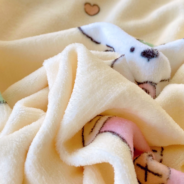 91家纺网 家纺一手货源 找家纺 葡萄家 2025年新款牛奶绒印花单床单萌系卡通床单款 卡通乐园