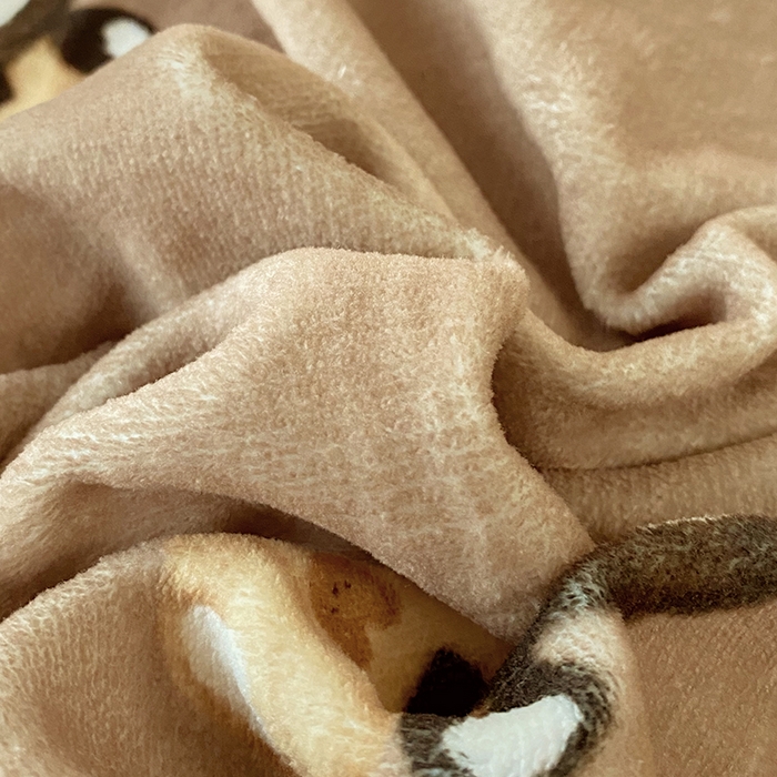 91家纺网 家纺一手货源 找家纺 葡萄家 2025年新款牛奶绒印花单床单萌系卡通床单款 拉蒙