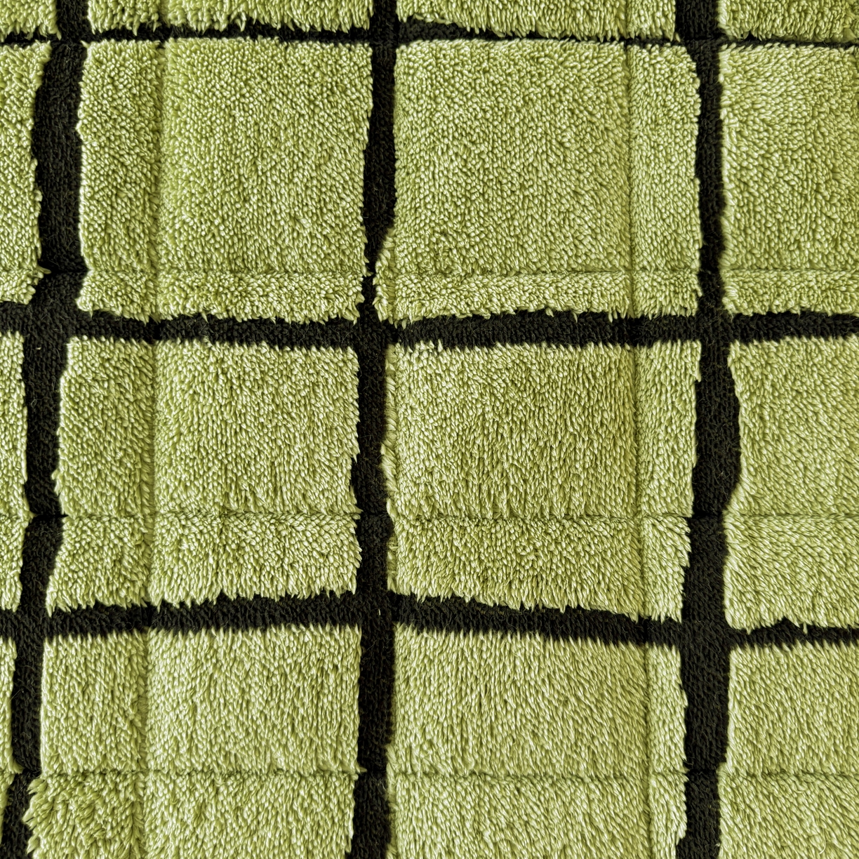 91家纺网 家纺一手货源 找家纺 LIFE.丽芙 2025秋冬新款色纱提花舒棉绒加厚夹棉床垫床护垫单件简约床褥床垫子三件套 格调-草绿