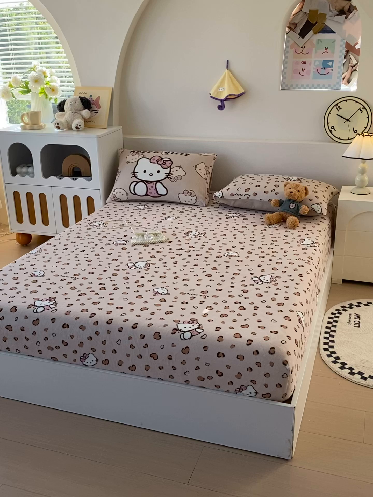 91家纺网 家纺一手货源 找家纺 （总）葡萄家 2025年新款牛奶绒印花单床笠萌系卡通床笠款