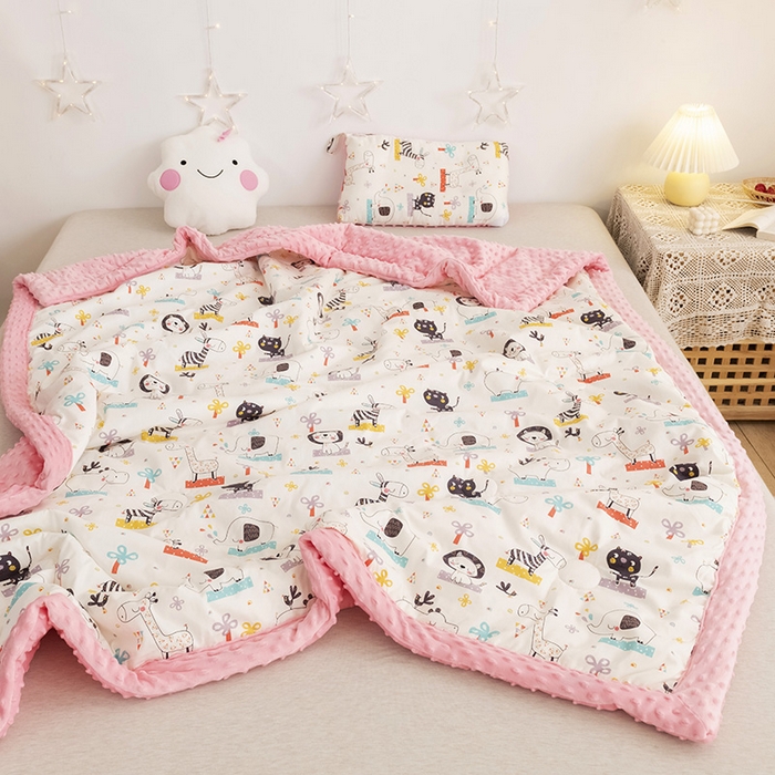 91家纺网 家纺一手货源 找家纺 （总）十九色 2025秋冬新款全棉豆豆被春秋被被子被芯