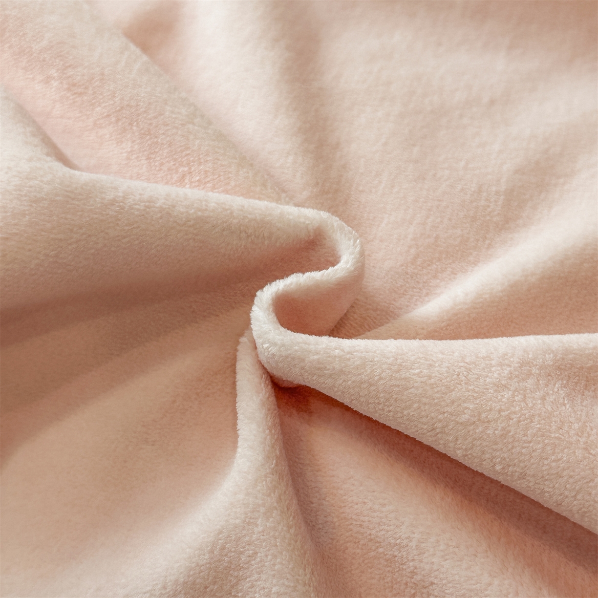 91家纺网 家纺一手货源 找家纺 星座家纺 2025新款轻奢牛奶绒四件套-极简系列 蜜桃粉