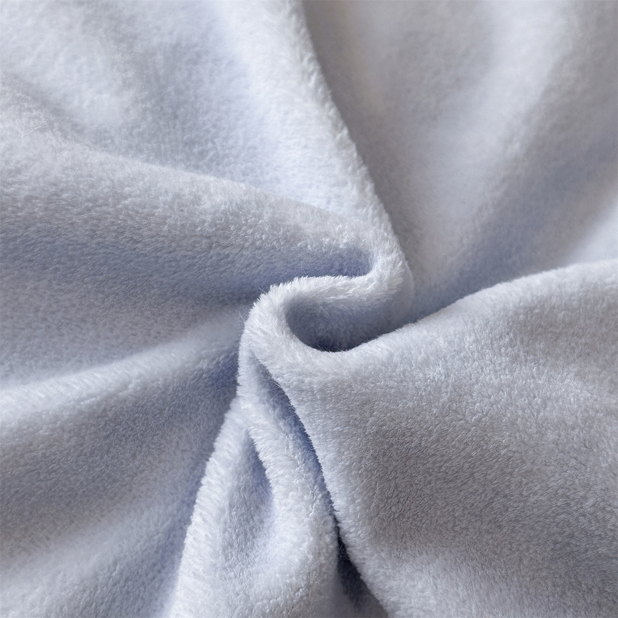 91家纺网 家纺一手货源 找家纺 星座家纺 2025新款轻奢牛奶绒四件套-极简系列 冰雾蓝