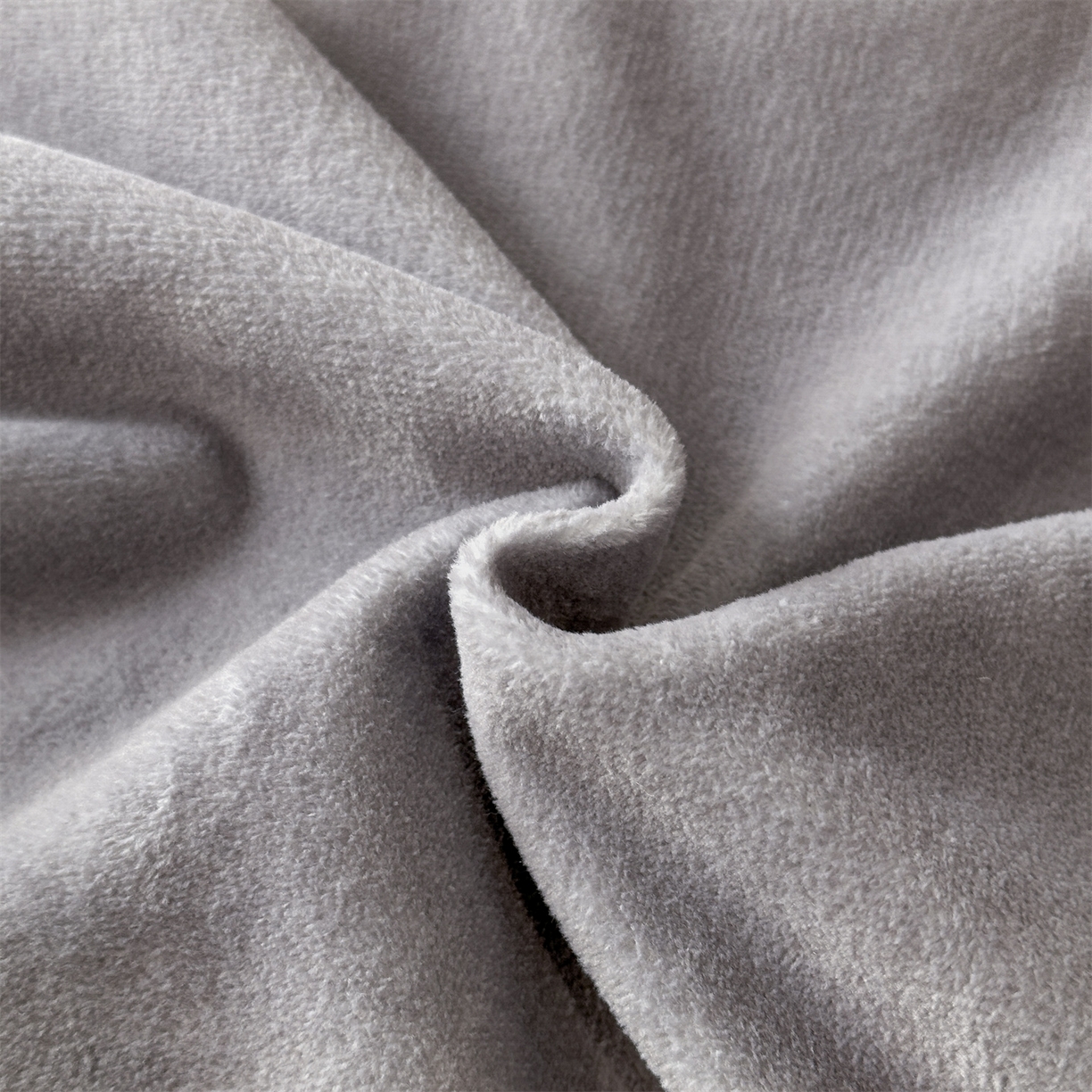 91家纺网 家纺一手货源 找家纺 星座家纺 2025新款轻奢牛奶绒四件套-极简系列 绅士灰