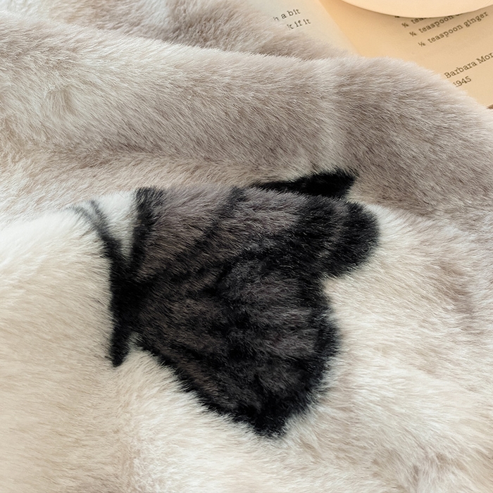 91家纺网 家纺一手货源 找家纺 安哆啦家纺 2025新款高克重兔毛绒印花牛奶绒四件套 有蝶