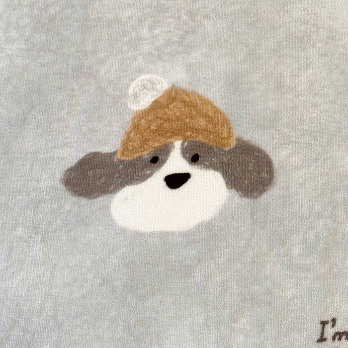 91家纺网 家纺一手货源 找家纺 葡萄家 2025年新款牛奶绒印花单床笠萌系卡通床笠款 冬日狗