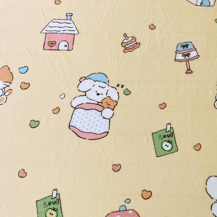 91家纺网 家纺一手货源 找家纺 葡萄家 2025年新款牛奶绒印花单床笠萌系卡通床笠款 卡通乐园