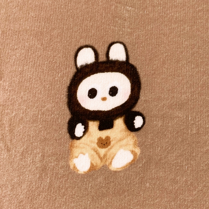 91家纺网 家纺一手货源 找家纺 葡萄家 2025年新款牛奶绒印花单床笠萌系卡通床笠款 拉蒙