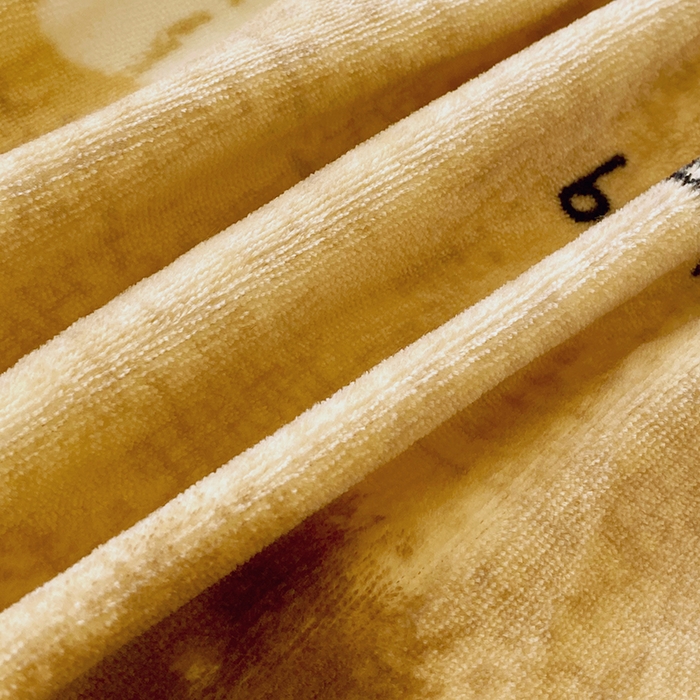 91家纺网 家纺一手货源 找家纺 葡萄家 2025年新款牛奶绒印花单床笠萌系卡通床笠款 泡芙狗