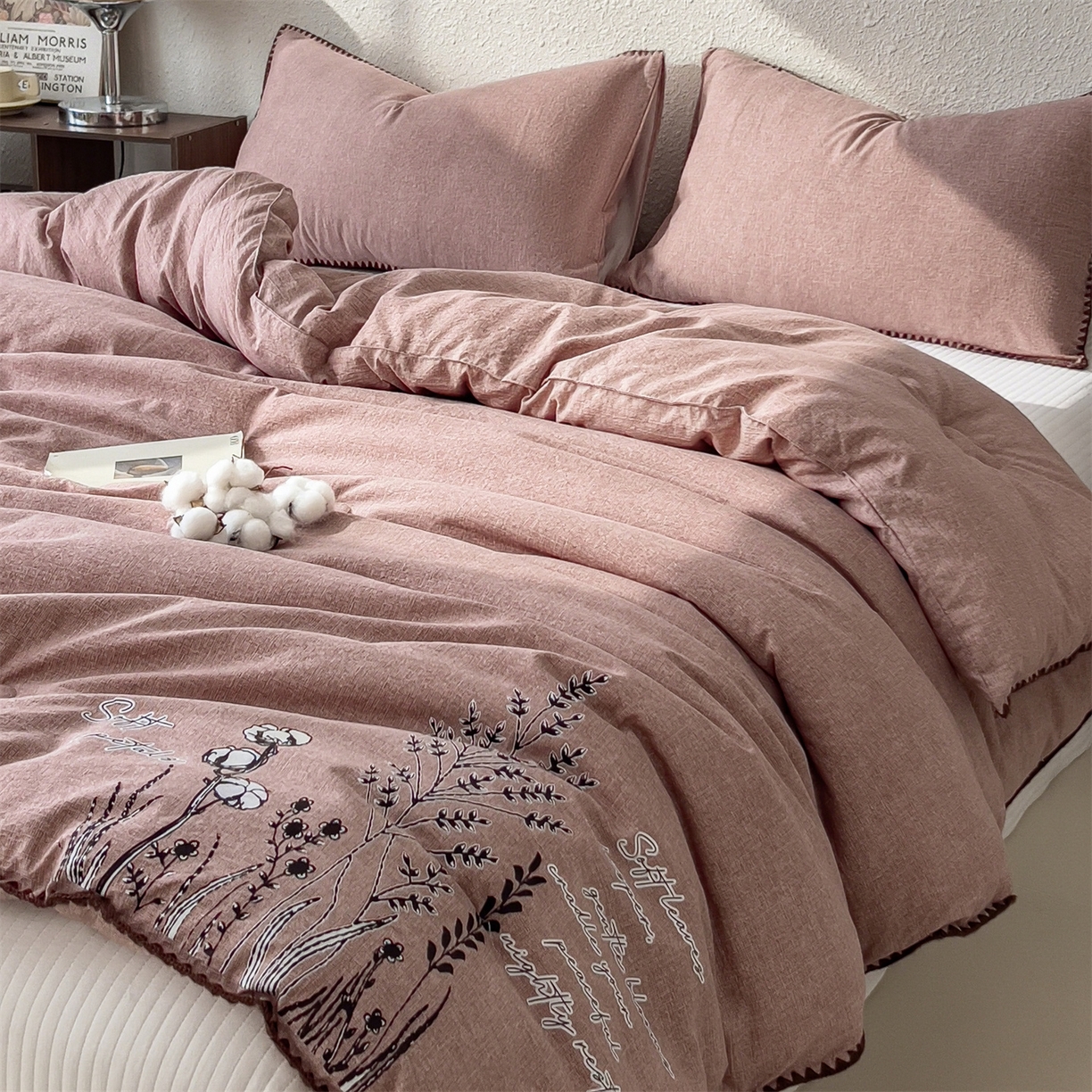 91家纺网 家纺一手货源 找家纺 （总）梵克保罗 2025秋冬新品10A抗菌素麻棉花春秋被冬被被芯跨境外贸