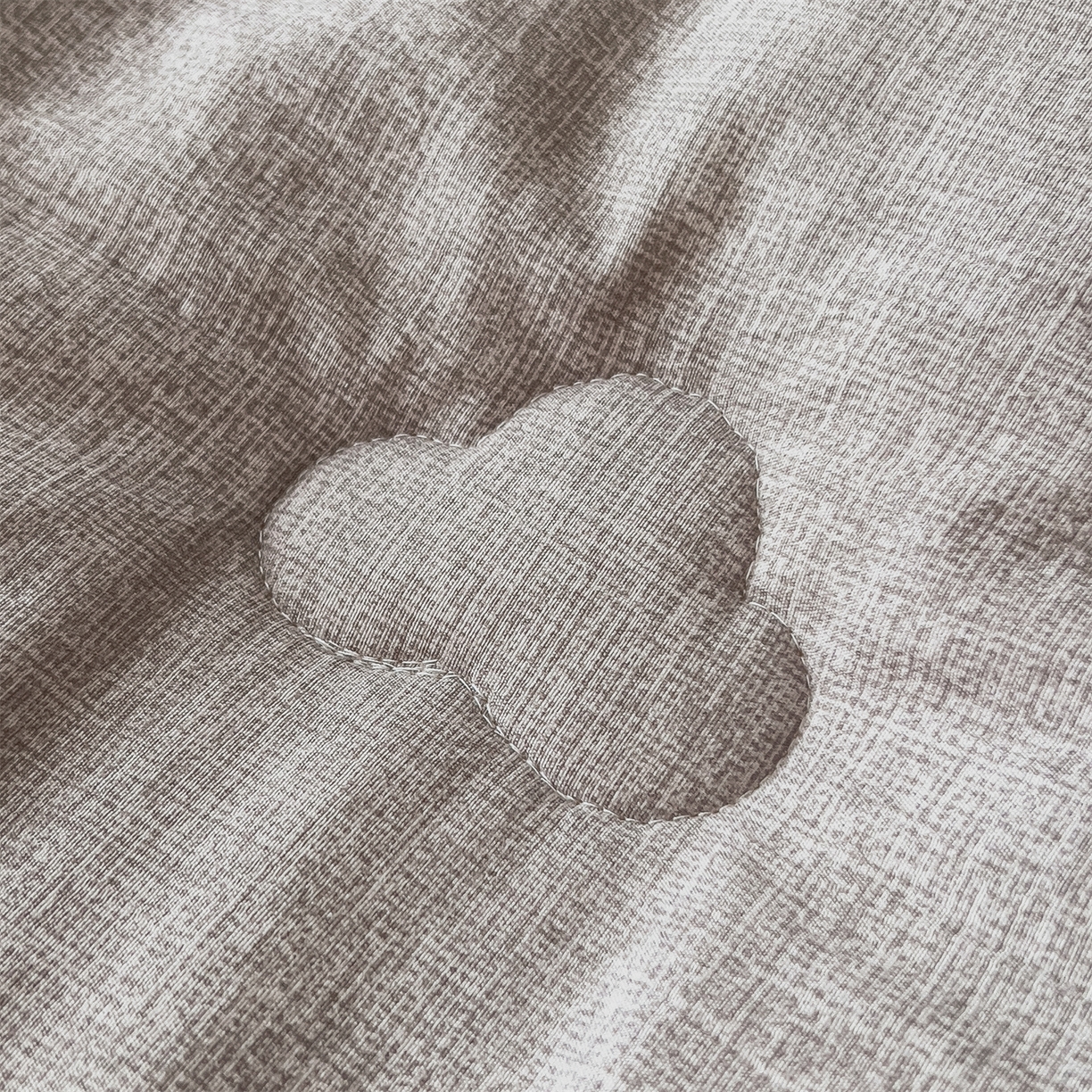 91家纺网 家纺一手货源 找家纺 梵克保罗 2025秋冬新品10A抗菌素麻棉花春秋被冬被被芯跨境外贸 素麻-墨染灰