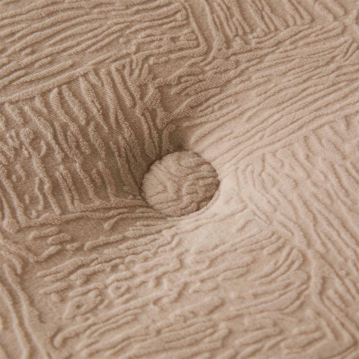 91家纺网 家纺一手货源 找家纺 星座家纺 2025新款雕花绒被子被芯冬被 格纹-卡其