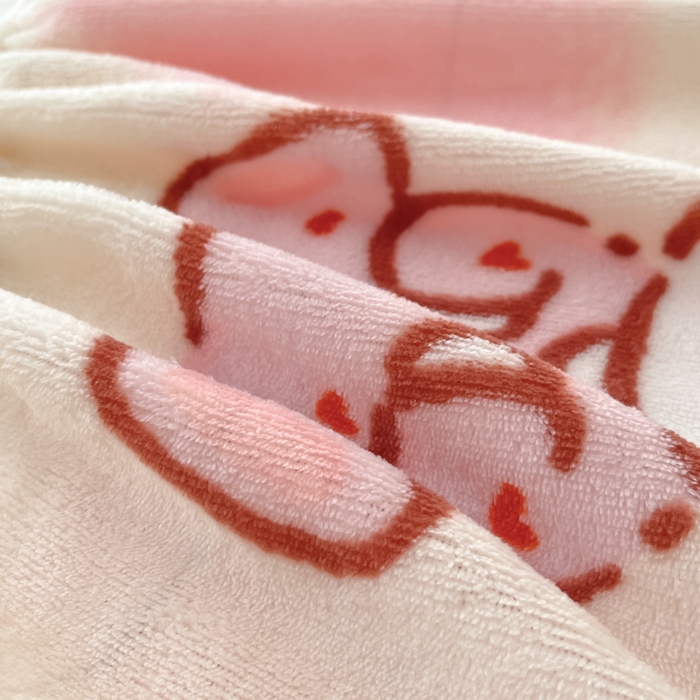 91家纺网 家纺一手货源 找家纺 寻米 2025新款高克重加厚保暖牛奶绒床笠-大床图 好眠兔兔