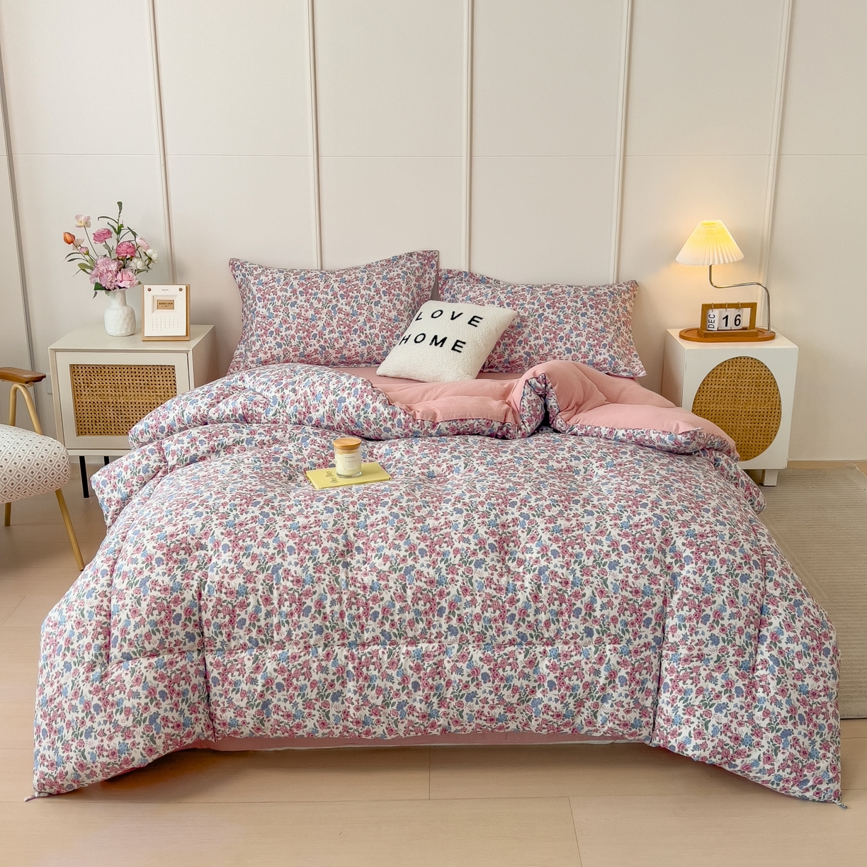 91家纺网 家纺一手货源 找家纺 （总）梵克保罗 2025秋冬新品10A抗菌双层纱冬被被子被芯