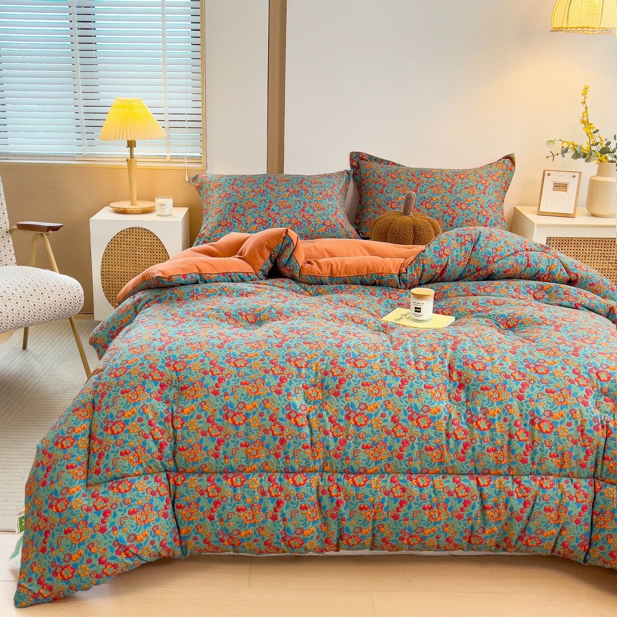 91家纺网 家纺一手货源 找家纺 （总）梵克保罗 2025秋冬新品10A抗菌双层纱冬被被子被芯