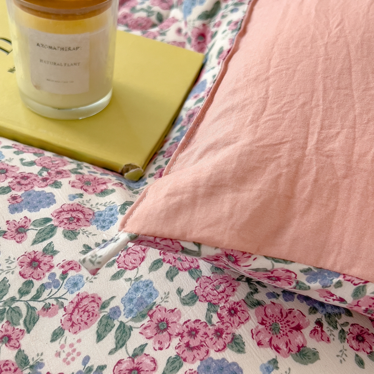 91家纺网 家纺一手货源 找家纺 梵克保罗 2025秋冬新品10A抗菌双层纱冬被被子被芯 紫苑