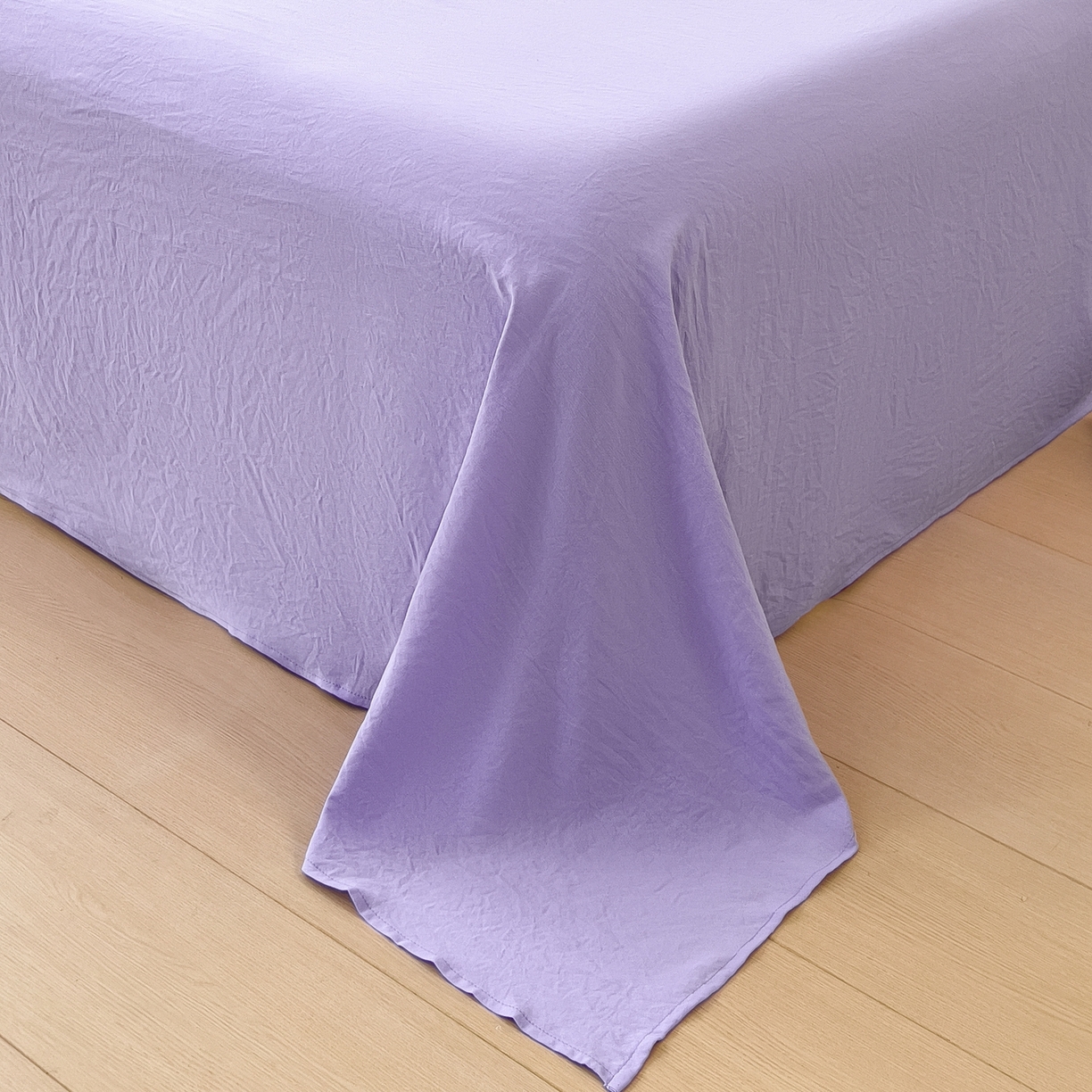 91家纺网 家纺一手货源 找家纺 梵克保罗 2025秋冬新品10A抗菌双层纱冬被被子被芯 郁金紫