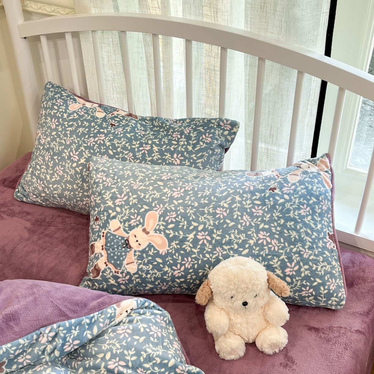 91家纺网 家纺一手货源 找家纺 （总）云玲时尚 2025新款加厚牛奶绒印花四件套