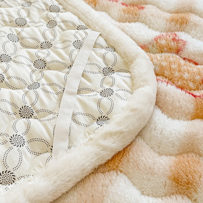 91家纺网 家纺一手货源 找家纺 LIFE.丽芙 2025秋冬新款北极绒加厚夹棉床垫床护垫单件牛奶绒床褥床垫子三件套 意趣-咖