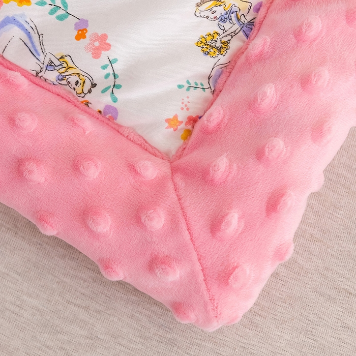 91家纺网 家纺一手货源 找家纺 十九色 2025秋冬新款全棉豆豆被春秋被被子被芯 小公主