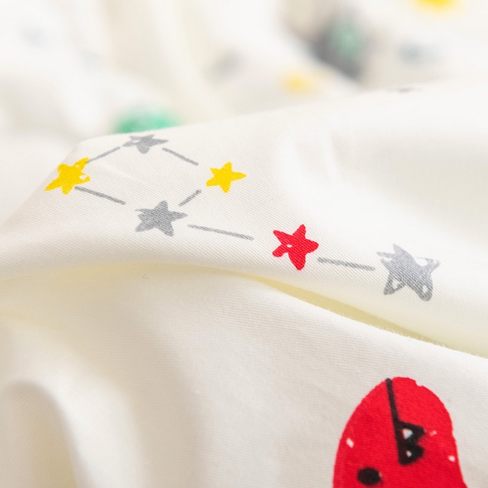 91家纺网 家纺一手货源 找家纺 十九色 2025秋冬新款全棉豆豆被春秋被被子被芯 小恐龙