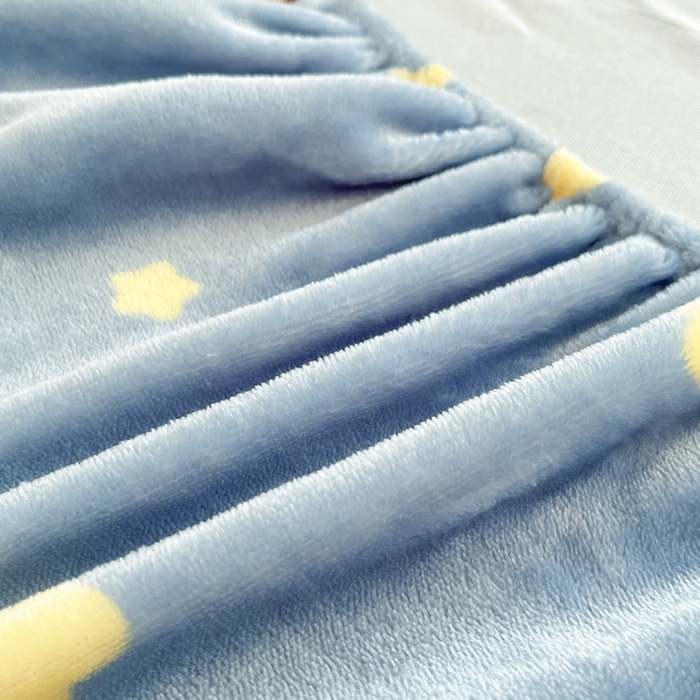 91家纺网 家纺一手货源 找家纺 寻米 2025新款高克重加厚保暖牛奶绒床笠-大床图 晚安小熊