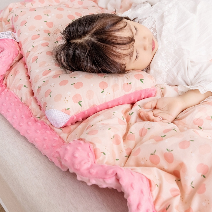 91家纺网 家纺一手货源 找家纺 十九色 2025秋冬新款全棉豆豆被春秋被被子被芯 小苹果