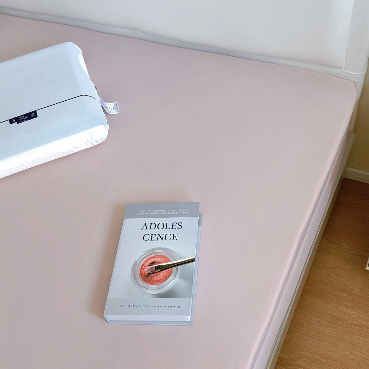 91家纺网 家纺一手货源 找家纺 兜米家居 2025新款星球同款深睡床笠床垫保护套单品床笠床笠单件 淡云粉