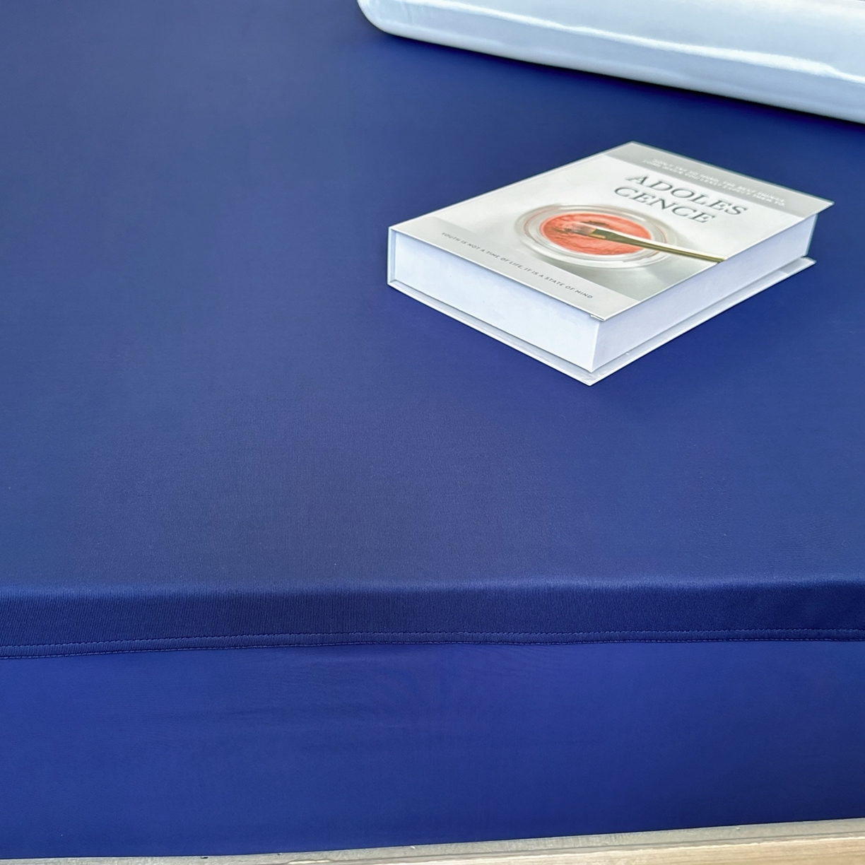 91家纺网 家纺一手货源 找家纺 兜米家居 2025新款星球同款深睡床笠床垫保护套单品床笠床笠单件 静海蓝