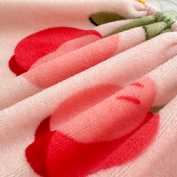 91家纺网 家纺一手货源 找家纺 寻米 2025新款高克重加厚保暖牛奶绒床笠-大床图 野见花兔