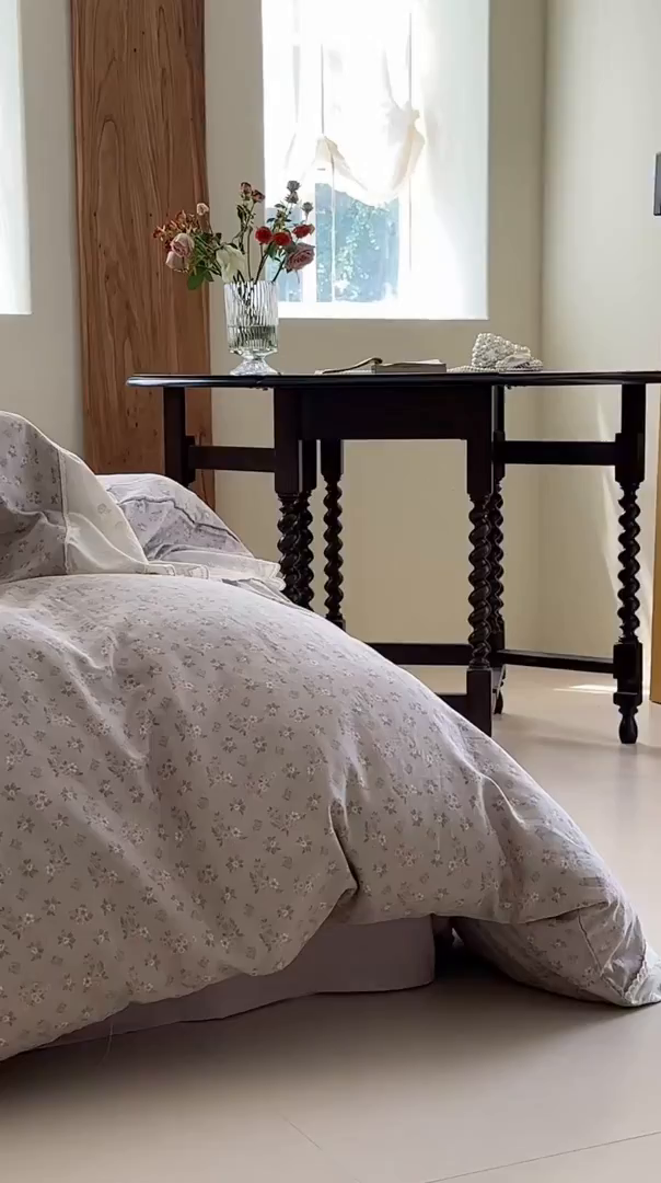 91家纺网 家纺一手货源 找家纺 （总）洋铭区（原狠狠爱） 2025新款A类全棉蕾丝花边双层纱四件套