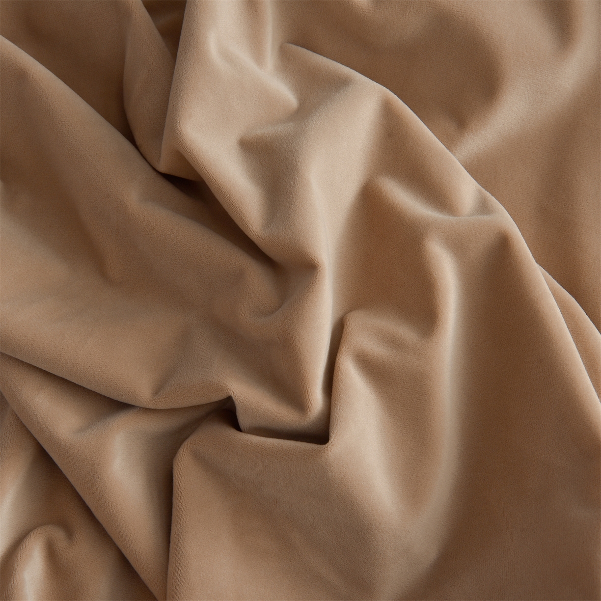 91家纺网 家纺一手货源 找家纺 笙意家纺 2025新款A类加厚牛奶绒埋线烂花款四件套-奈斯系列 奈斯-奶油棕