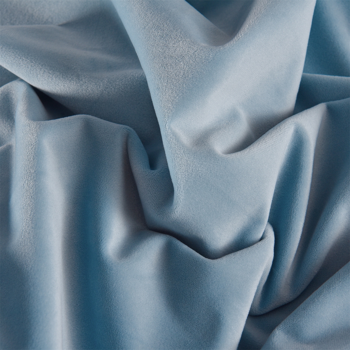 91家纺网 家纺一手货源 找家纺 笙意家纺 2025新款A类加厚牛奶绒埋线烂花款四件套-奈斯系列 奈斯-月光蓝